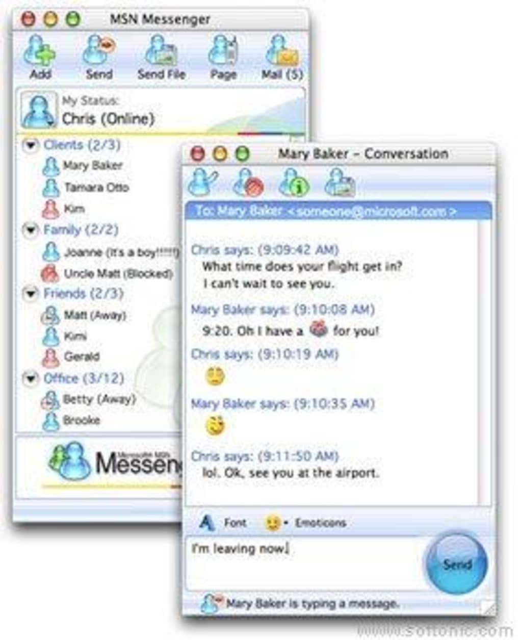 Microsoft messenger pour mac